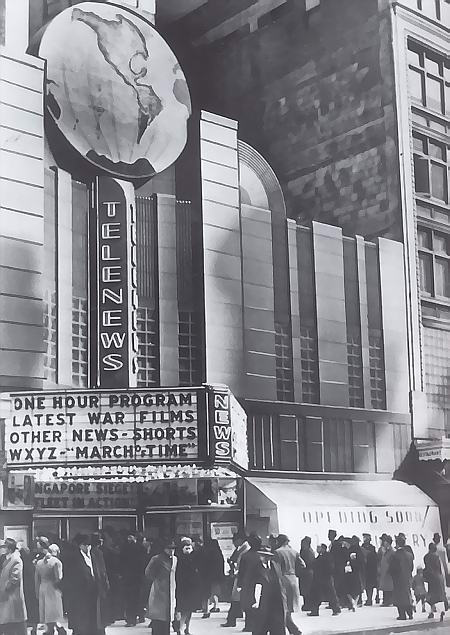 Telenews Theatre - Old Photo (newer photo)